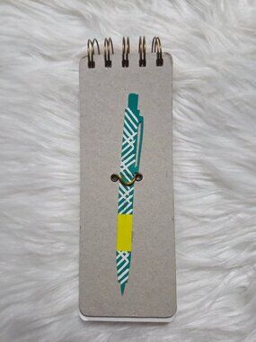 Mara Mi Pen Design Narrow Notebook